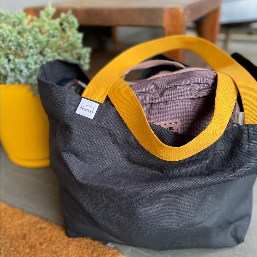 50L canvas tote bag